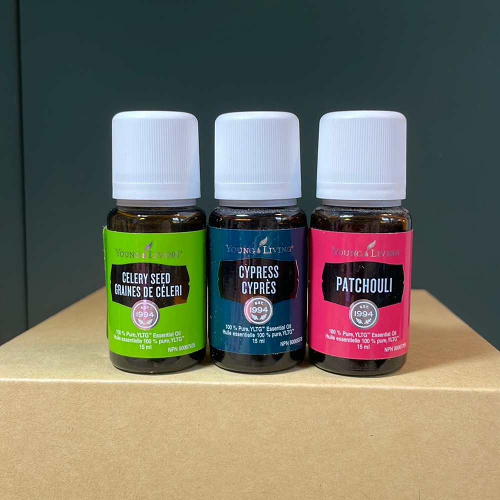 Lot of three young living essential oils